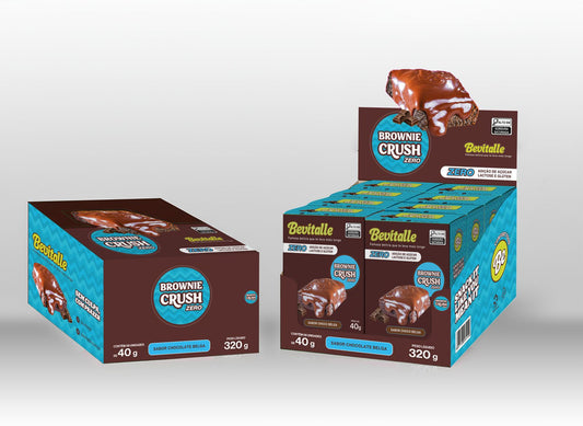 Crush Zero Chocolate Belga 40g (8un)